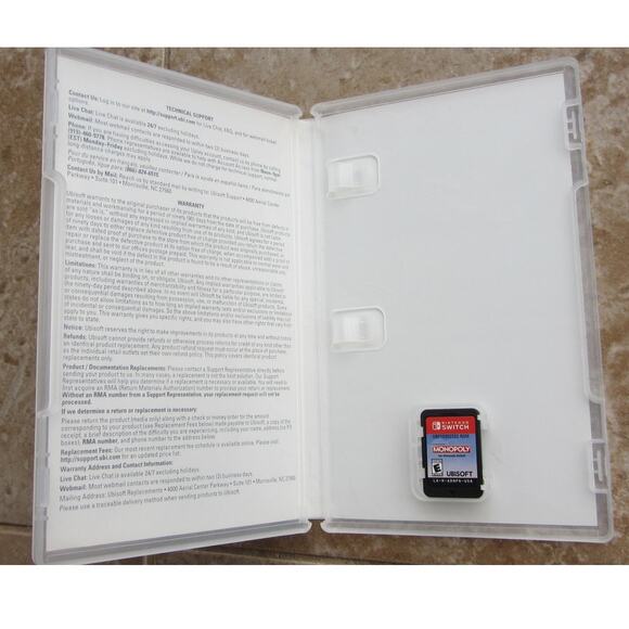 Nintendo Switch Video Game Bundle FIFA POKEMON LEGO WORLDS MONOPOLY - Picture 6 of 6